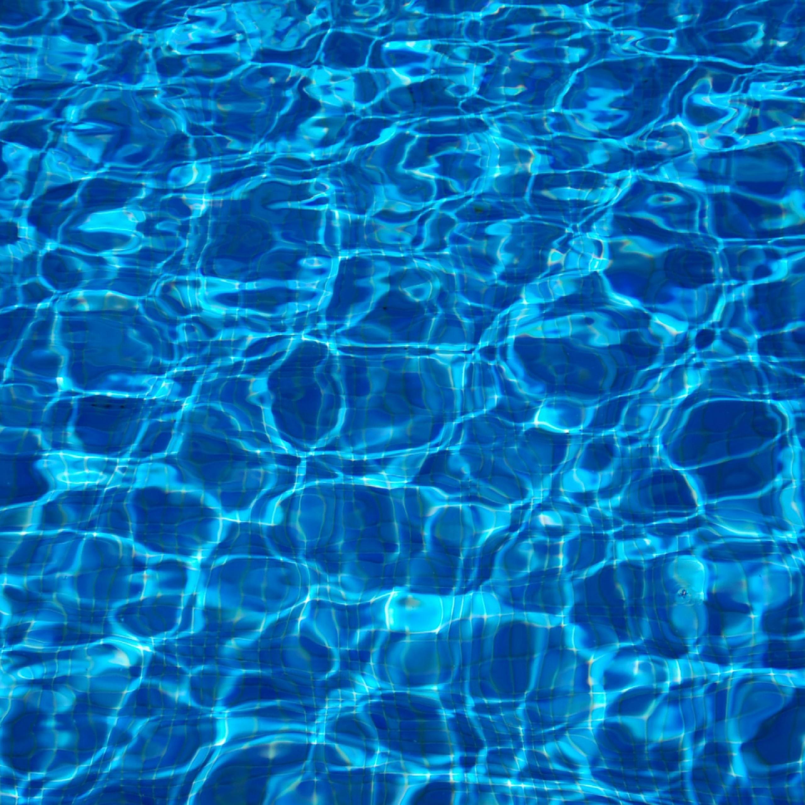 close up of swimming pool water