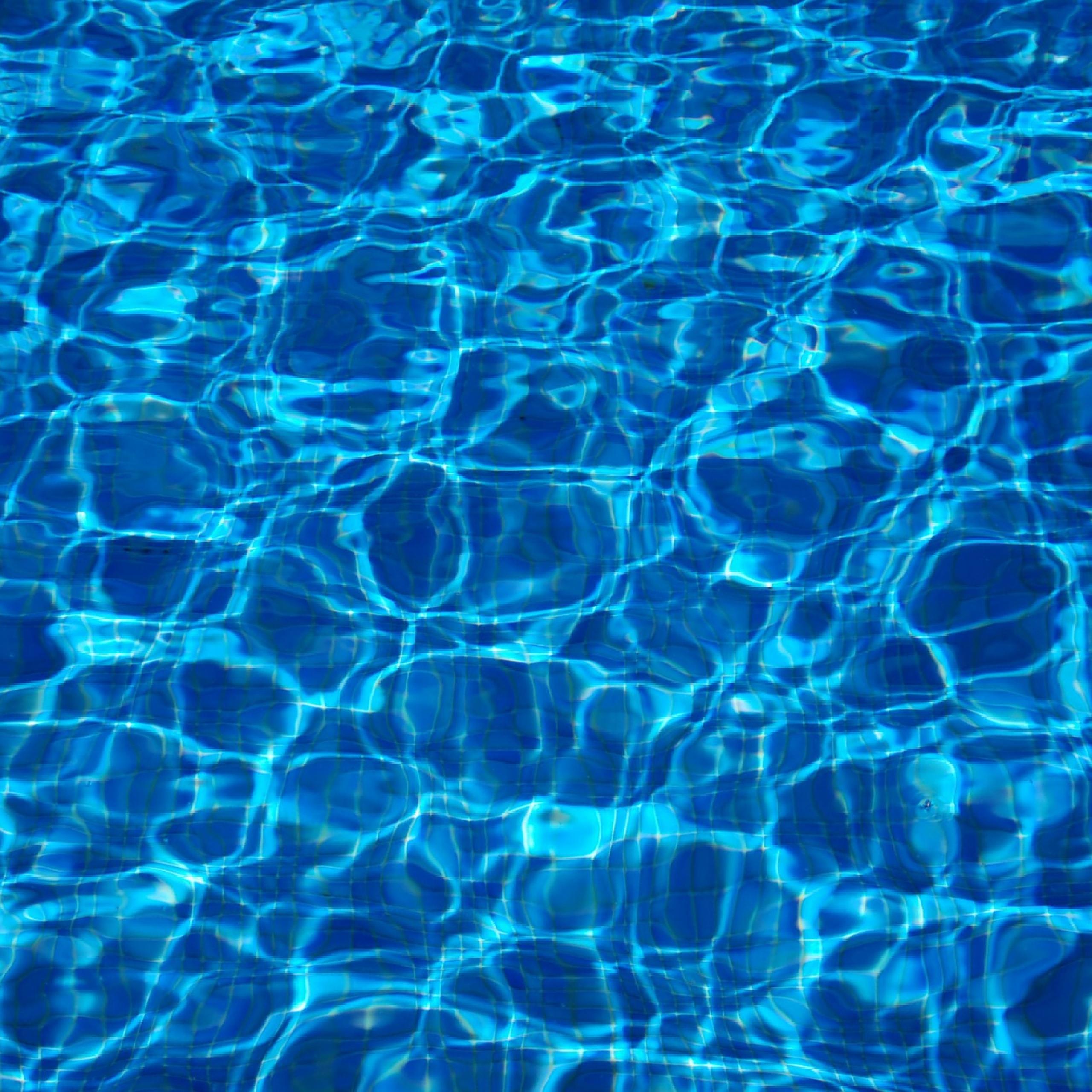 close up of swimming pool water