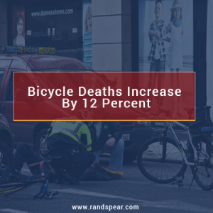 Bicycle deaths increase by 12 percent