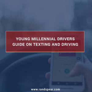 Young millennial drivers guide on texting and driving