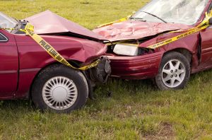 head on collision car accident