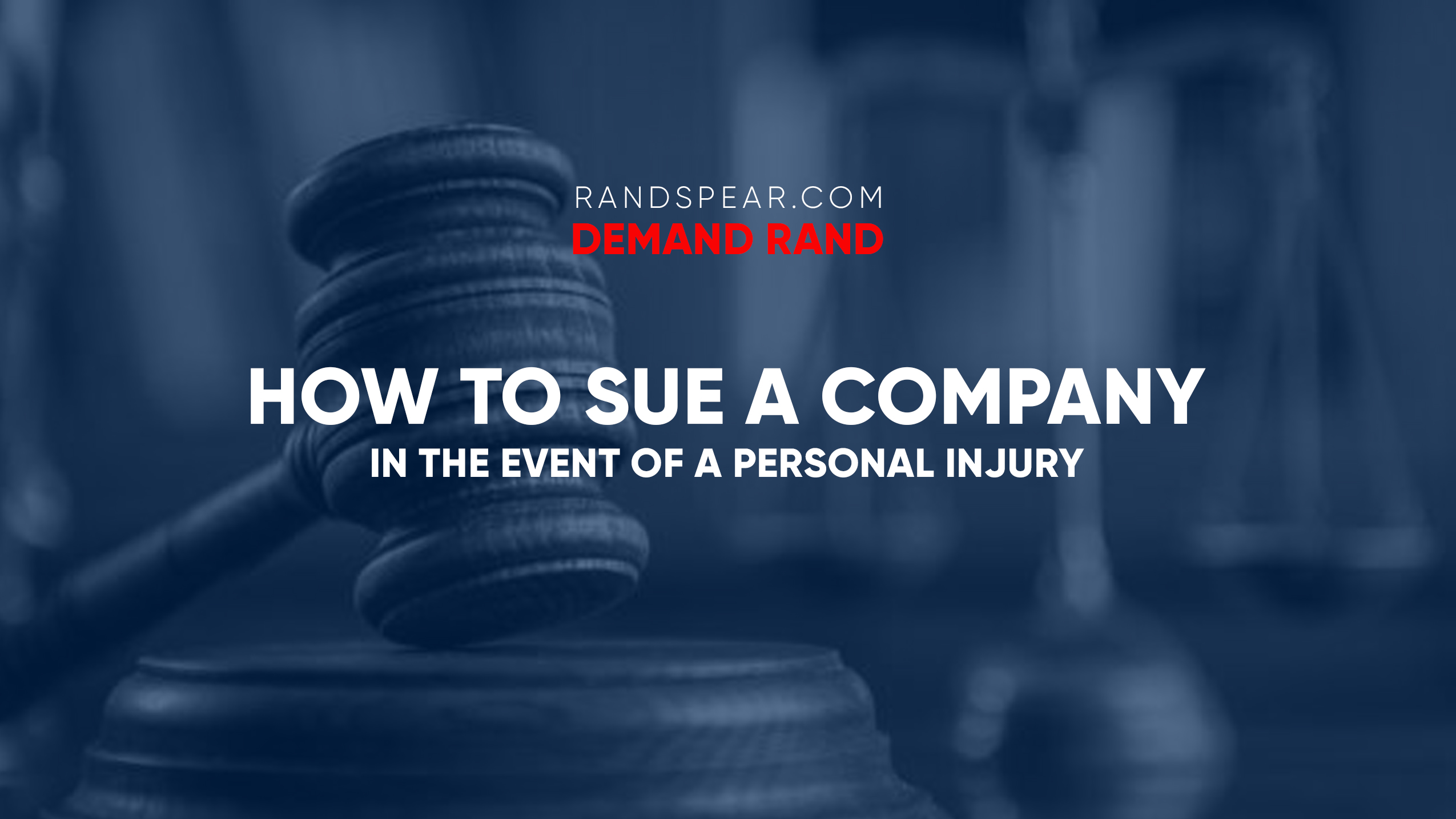 How To Sue A Company