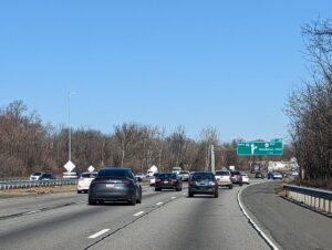 Hamilton, NJ - I-295 Scene of Car Accident, Victim Injuries at Rte 47