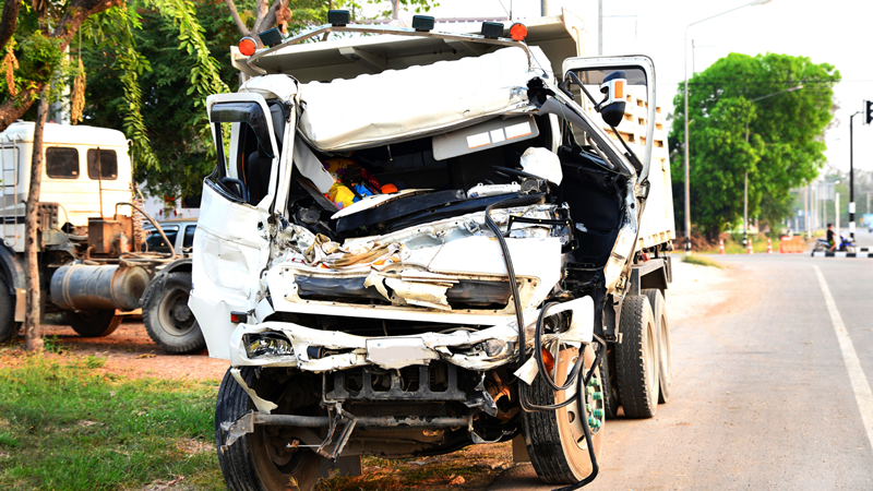 Lawrence Twnshp, NJ - Dump Truck Accident at Shell Station Near Rte 1 Leaves Woman Dead