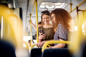 two-young-women-on-the-bus