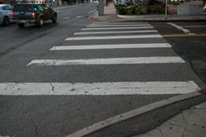 Pedestrian Hurt in PGW Vehicle Crash on Adams Ave