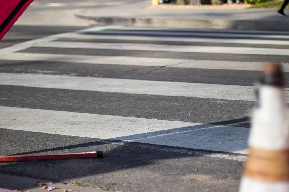 Driver Strikes Pedestrian on Kelly Dr