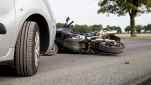 Left-Turn Crash Leaves Motorcyclist Injured on Trenton Rd