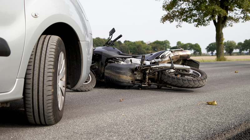 Left-Turn Crash Leaves Motorcyclist Injured on Trenton Rd