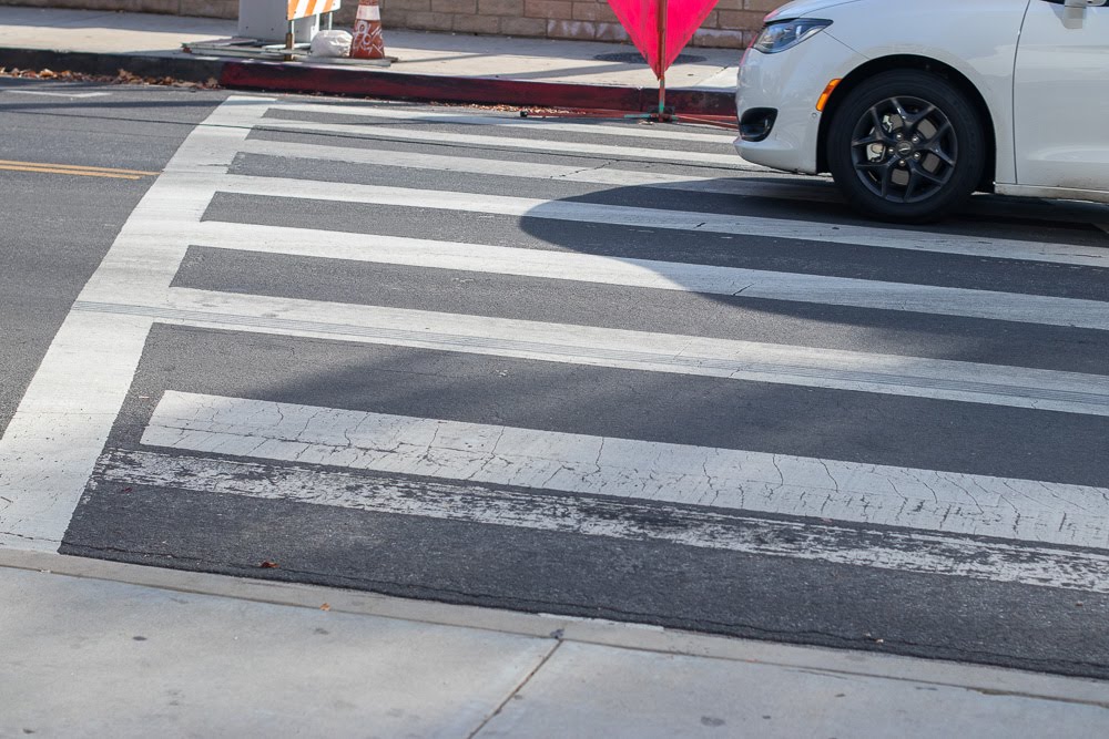 Driver Backs Into Pedestrian on Addison Way